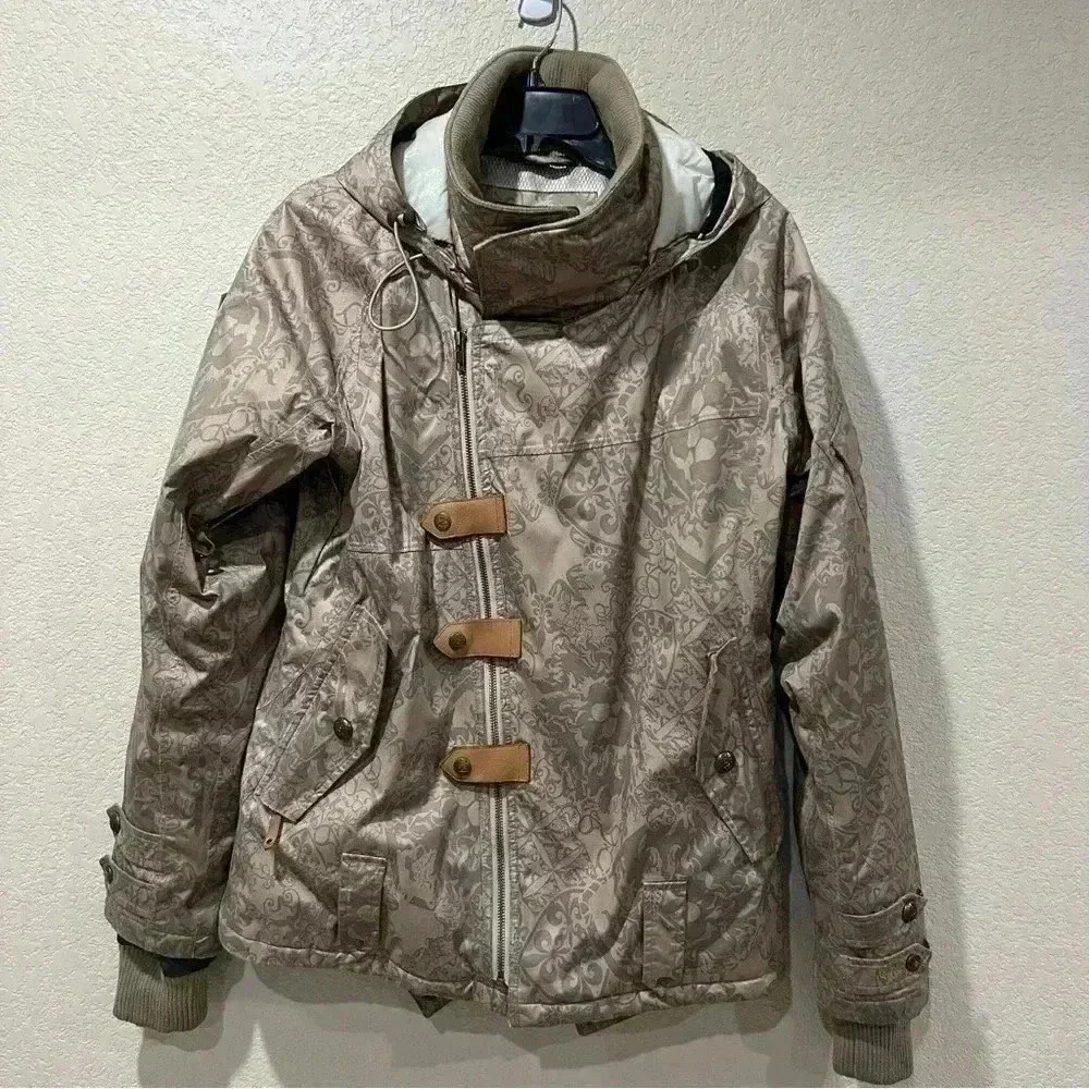 Oakley Signature Series Snowboarding Ski Jacket Gretchen Bleiler Loose Fit Sz M